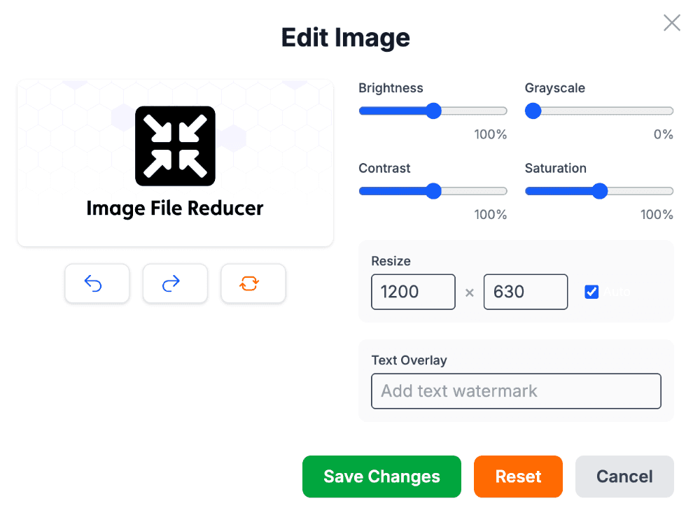 PNG Edit UI Preview